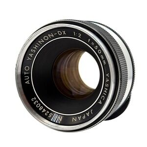 Yashica Auto Yashinon-DX 50mm f2 M42 Screw Mount Prime Lens Japan 5248032